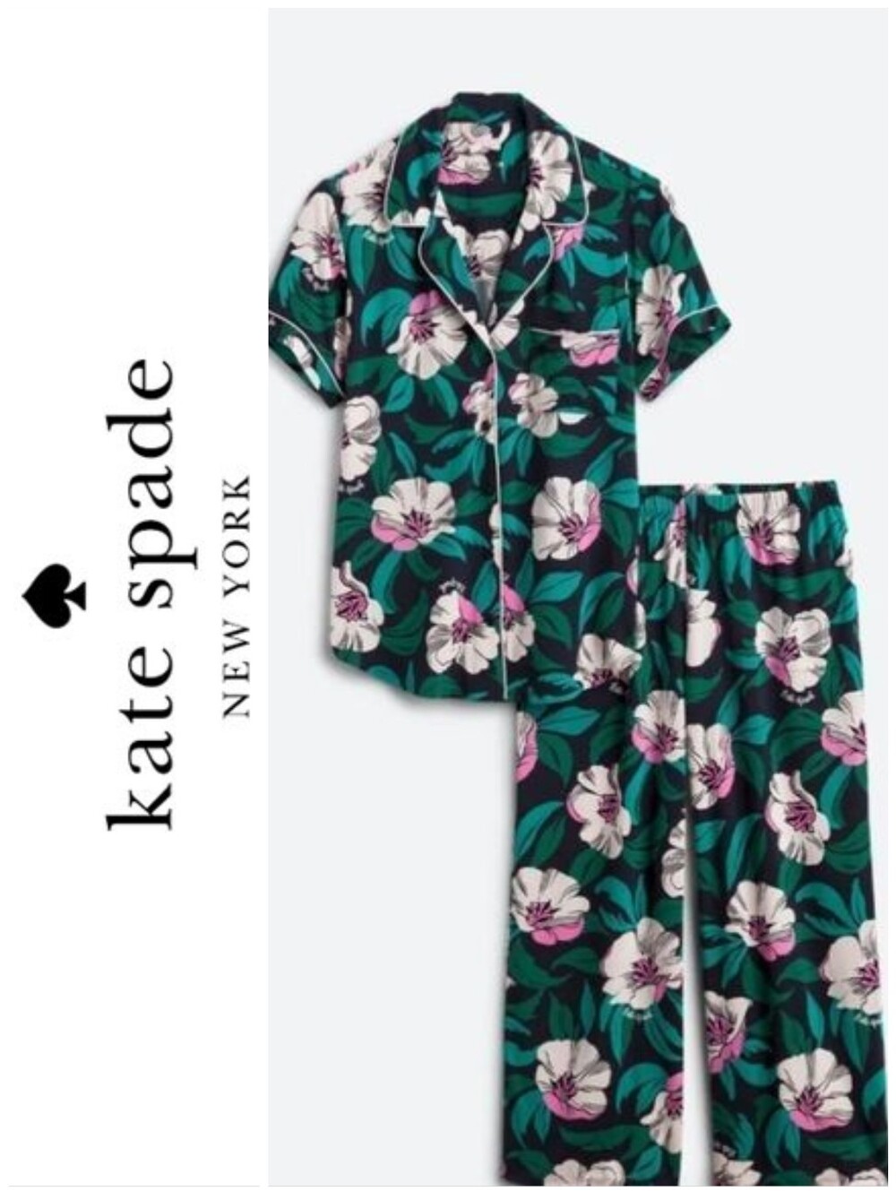 Floral Blossom Logo Pajamas